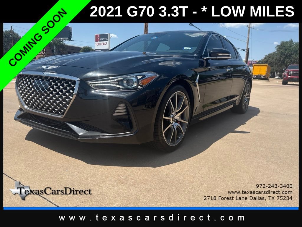Used 2021 Genesis G70 3.3T
