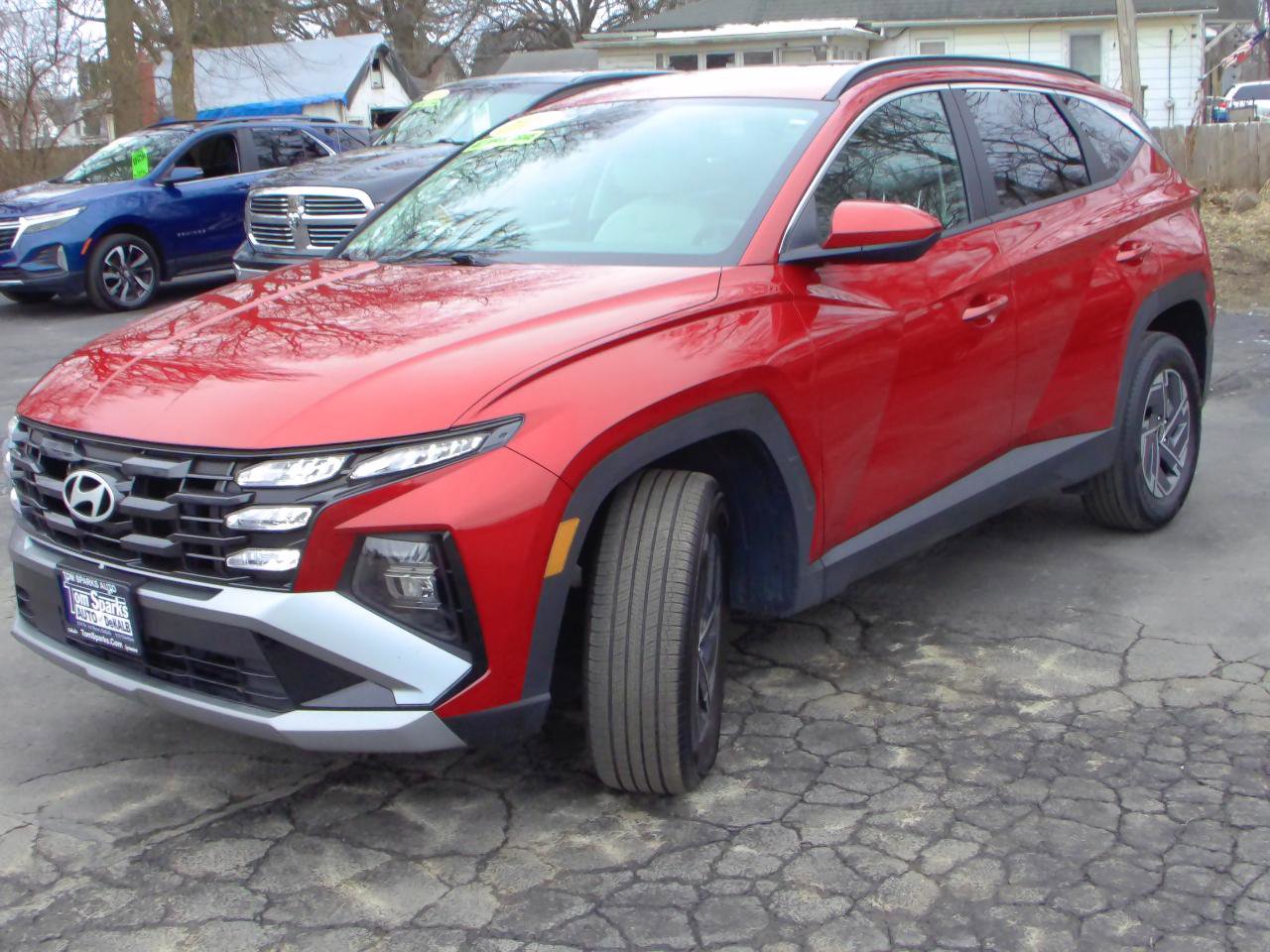 Used 2025 Hyundai Tucson Blue AWD/4WD image 3