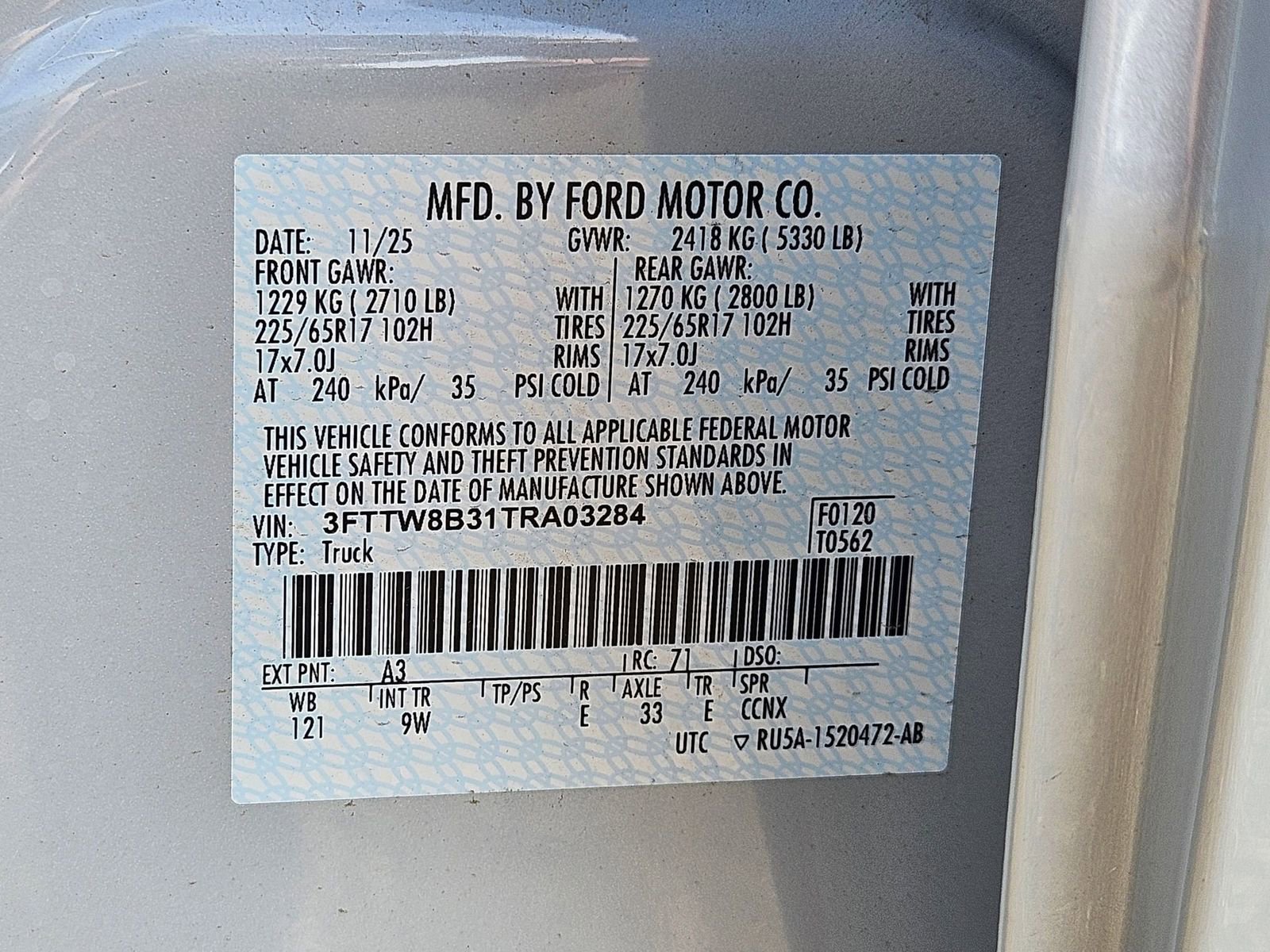 New 2026 Ford Maverick XL w/ Equipment Group 101A image 23