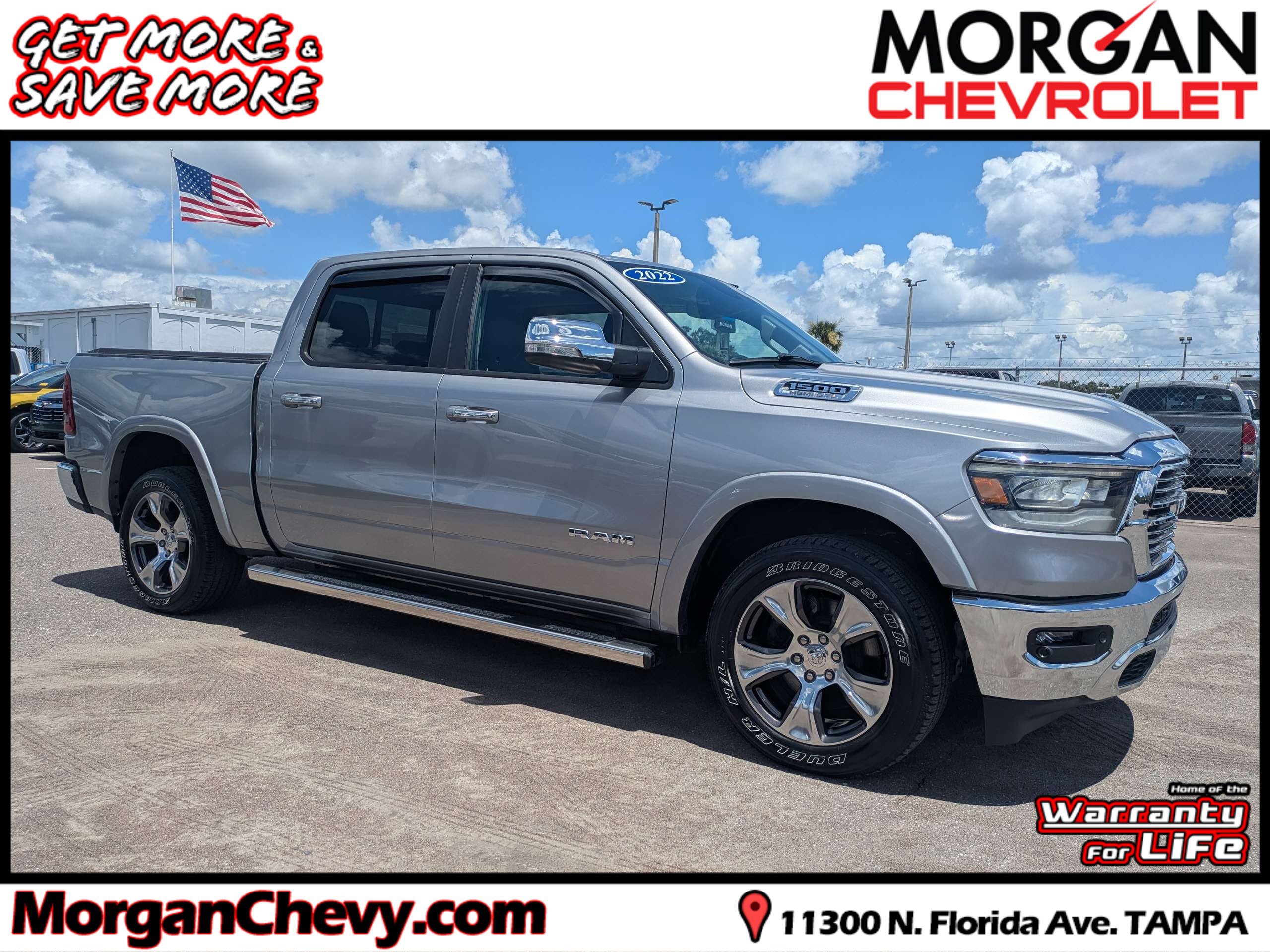 Used 2022 RAM 1500 Laramie AWD/4WD image 1