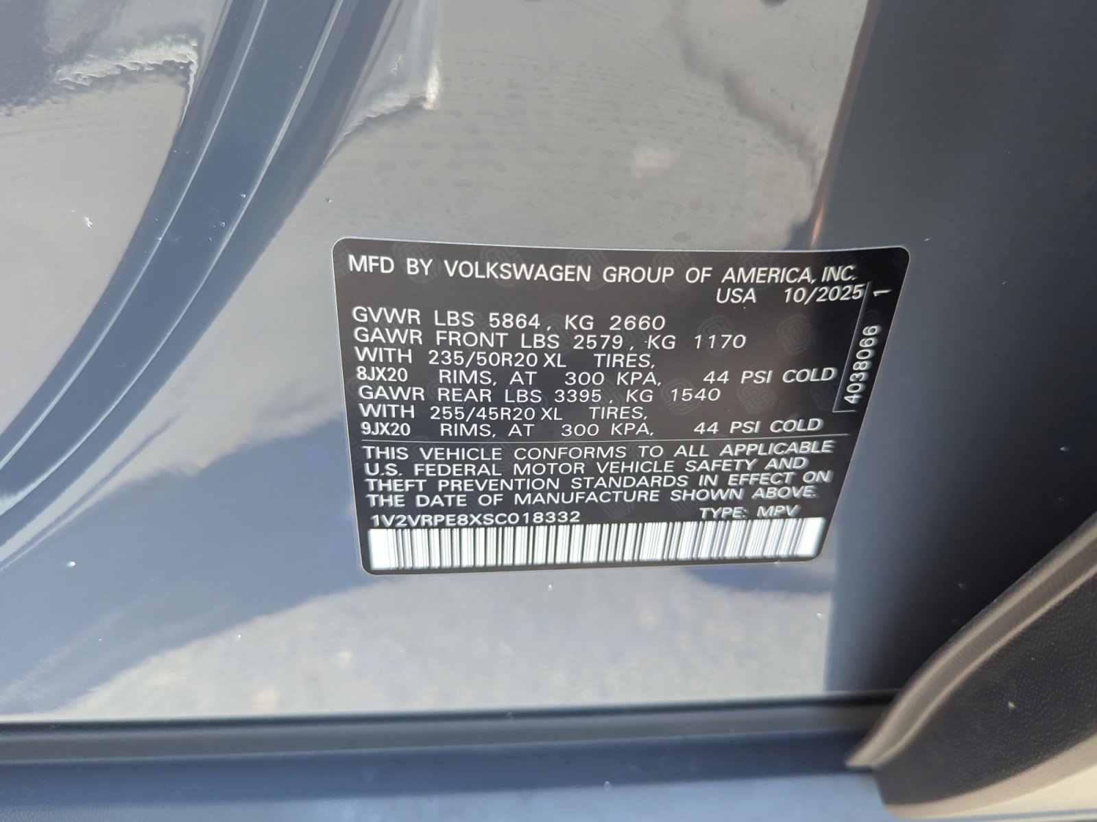 New 2025 Volkswagen ID.4 Pro S RWD image 24