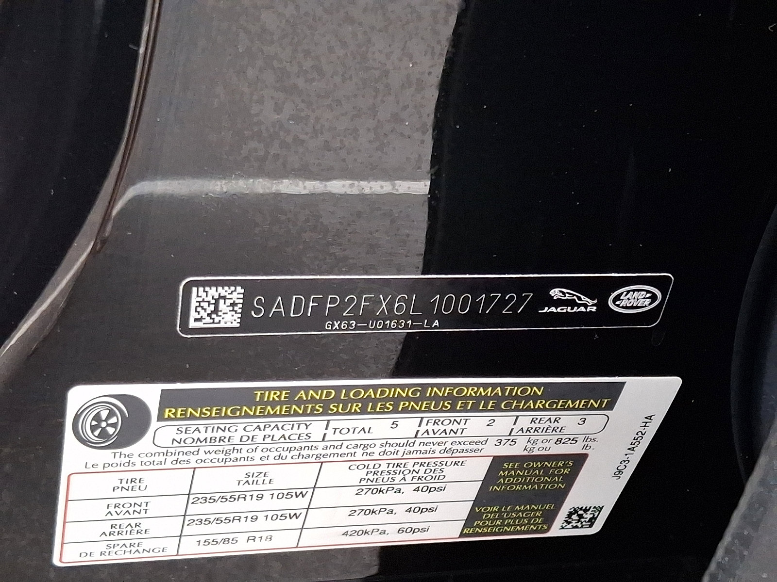 Used 2020 Jaguar E-PACE SE AWD/4WD image 26