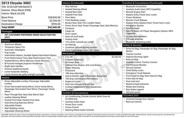 Used 2013 Chrysler 300 C image 13