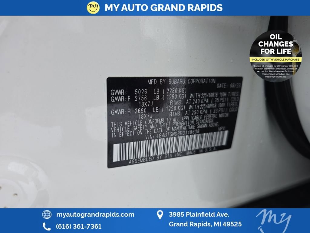 Used 2024 Subaru Outback Limited XT image 44