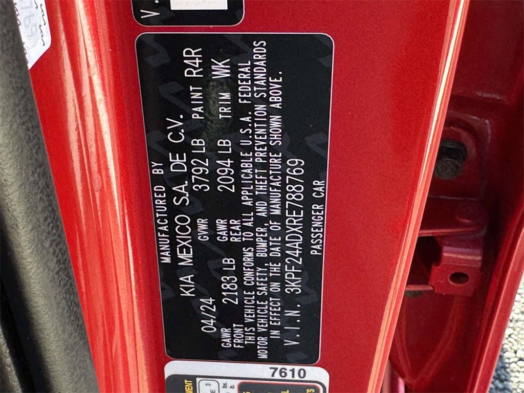 Used 2024 Kia Forte LXS image 26