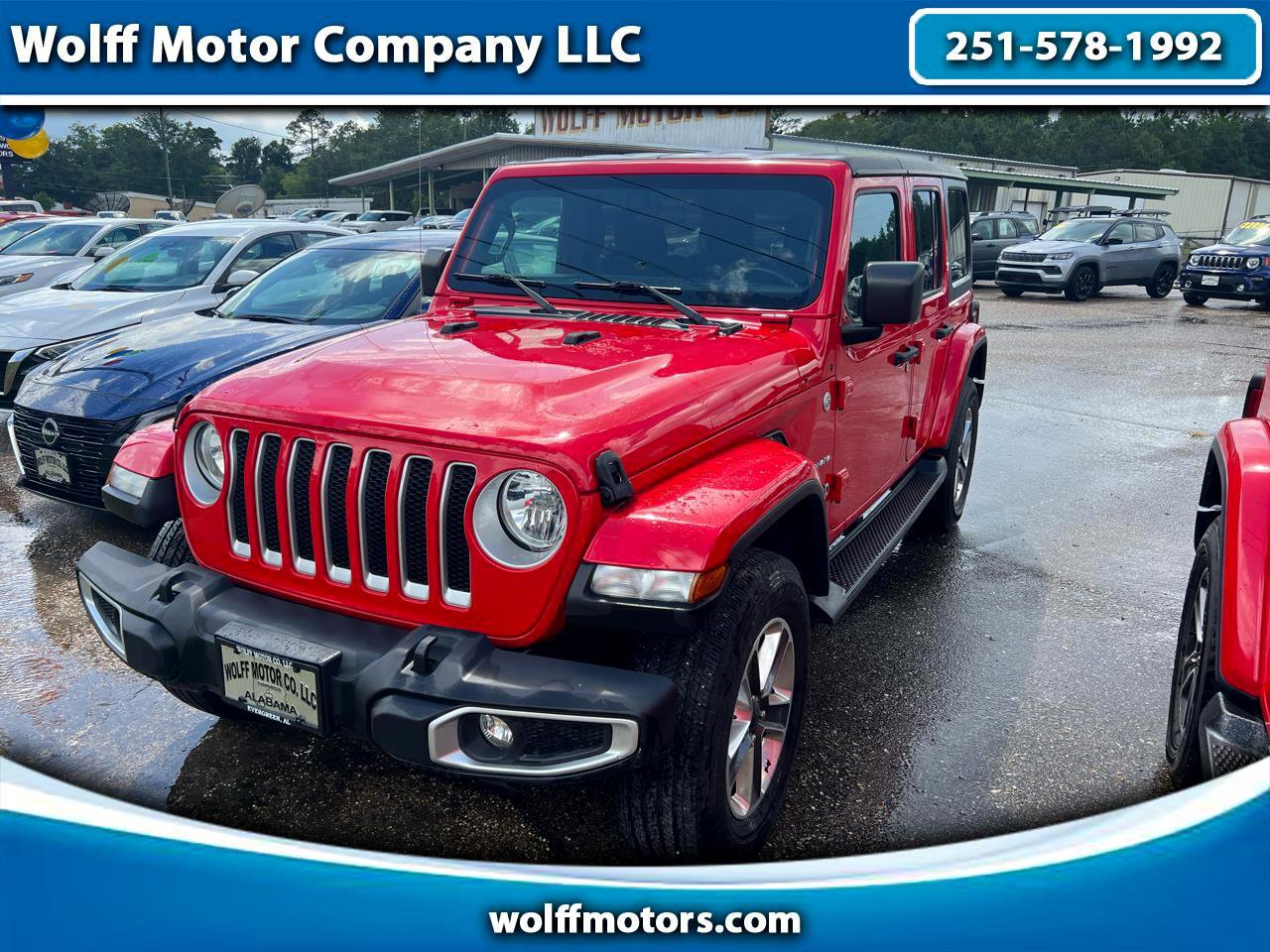Used 2020 Jeep Wrangler Unlimited Sahara