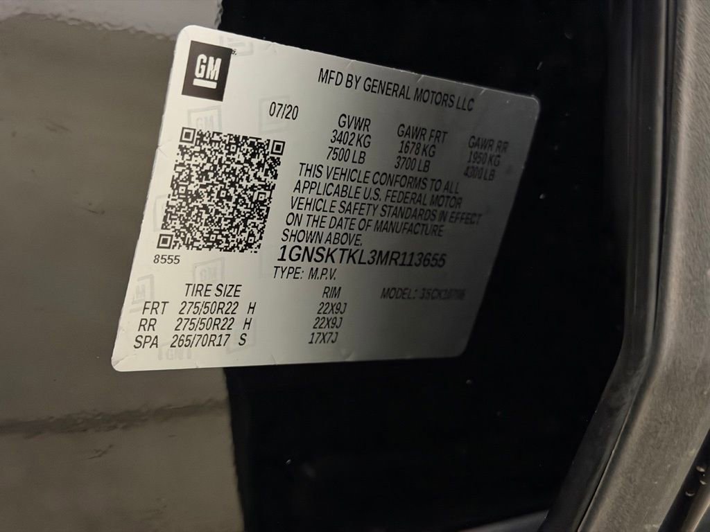 Used 2021 Chevrolet Tahoe High Country w/ Premium Package image 46