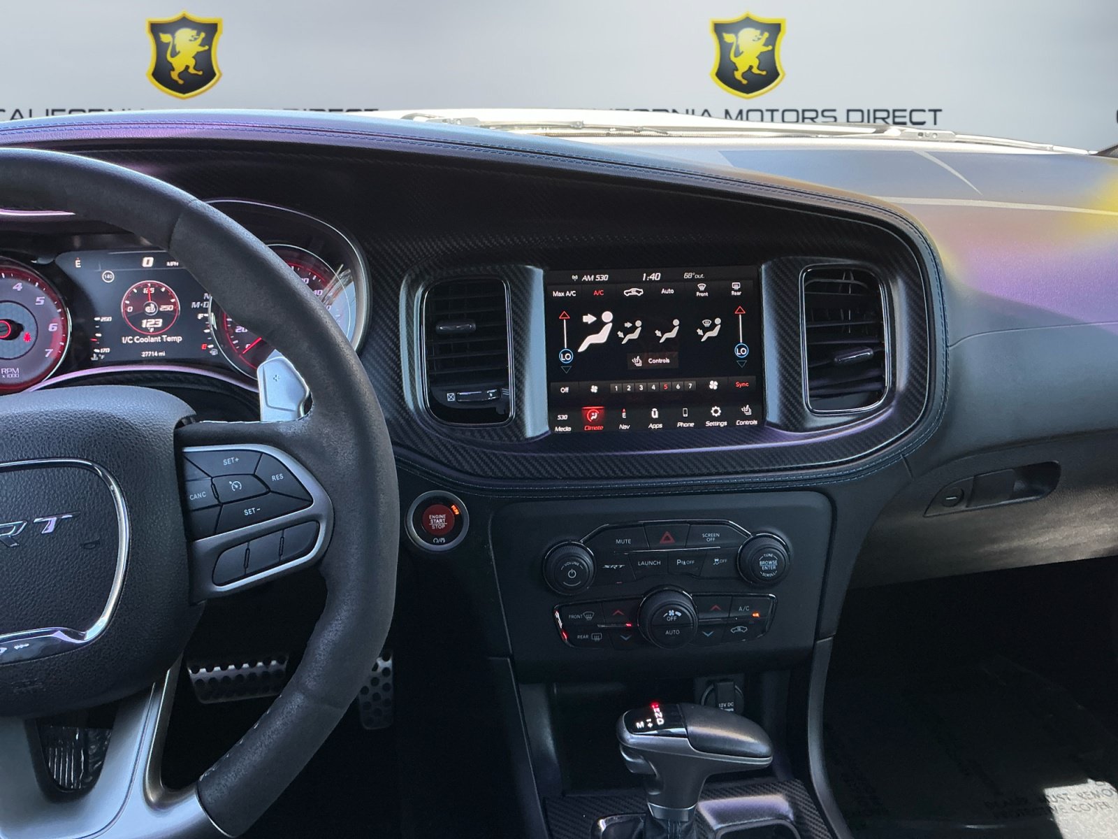 Used 2020 Dodge Charger SRT Hellcat w/ Navigation & Travel Group RWD image 13