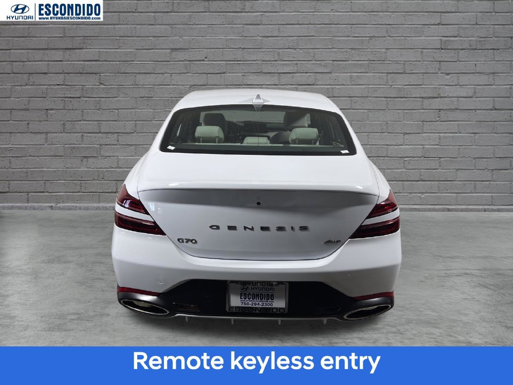 Used 2025 Genesis G70 2.5T AWD/4WD image 4