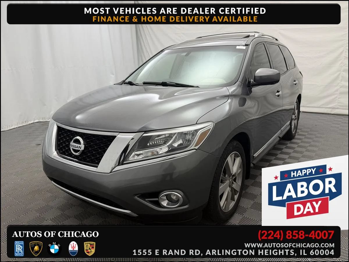 Used 2016 Nissan Pathfinder Platinum w/ Family Entertainment Package