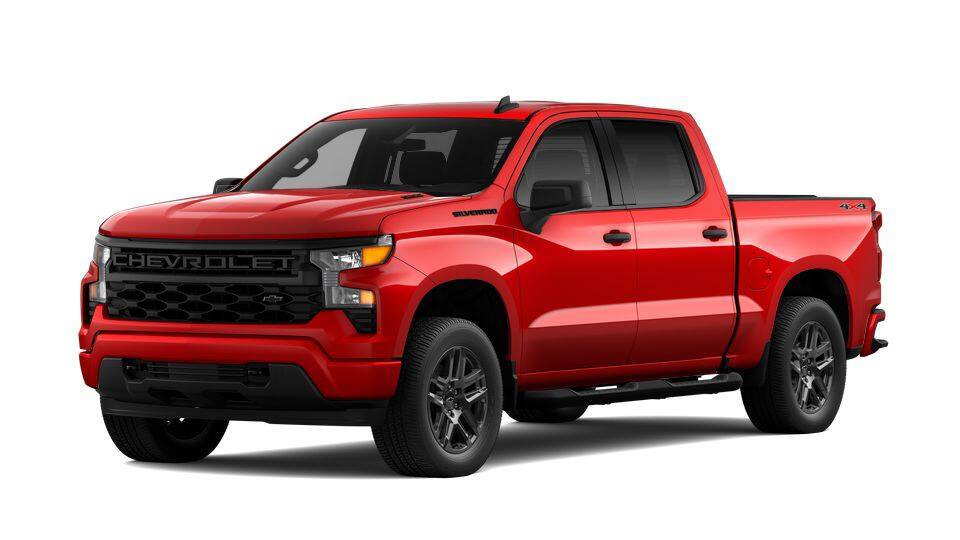 New 2026 Chevrolet Silverado 1500 Custom w/ LPO, Dark Essentials Package AWD/4WD image 27