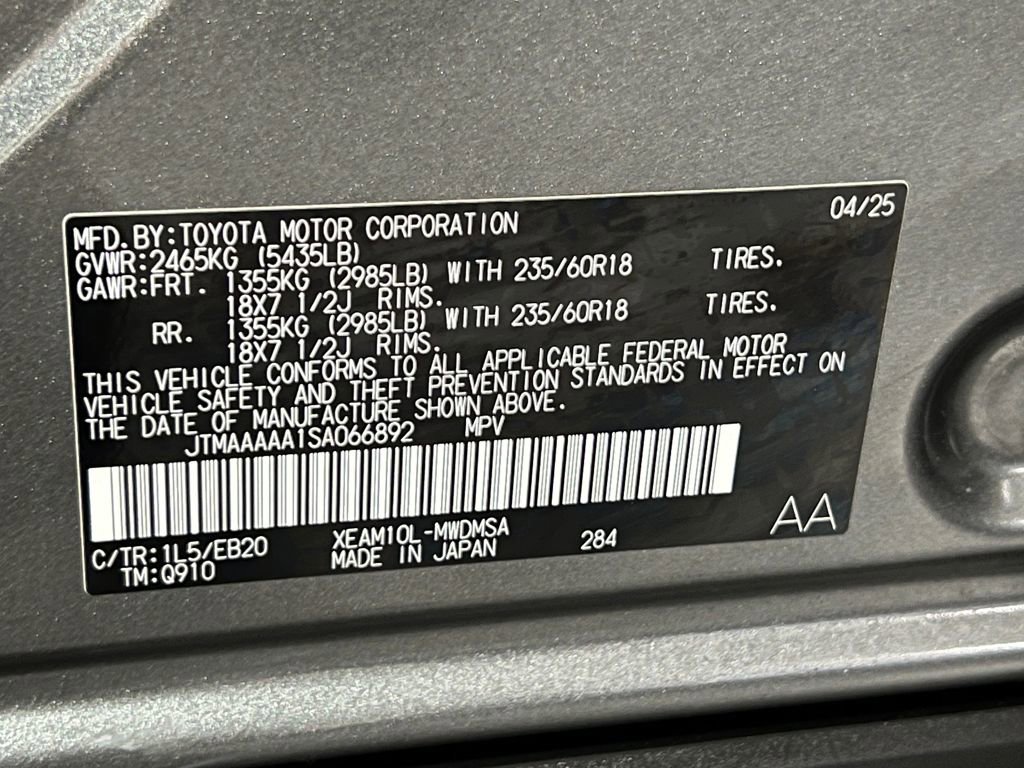 Certified 2025 Toyota bZ4X FWD image 47