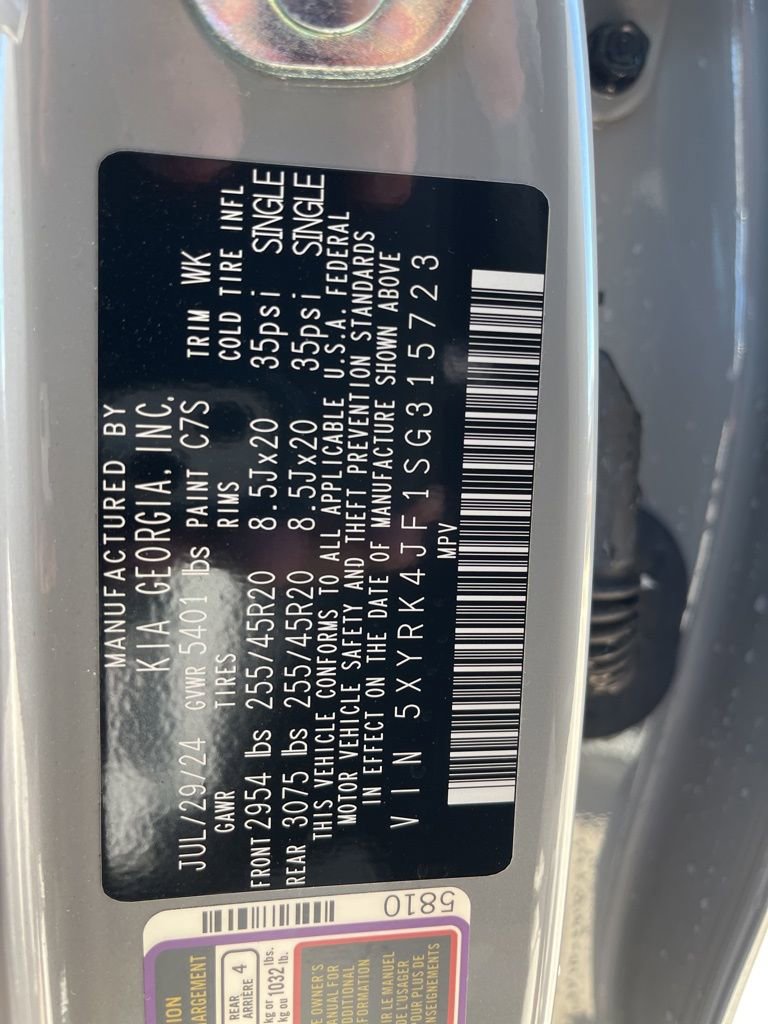 Used 2025 Kia Sorento SX image 10