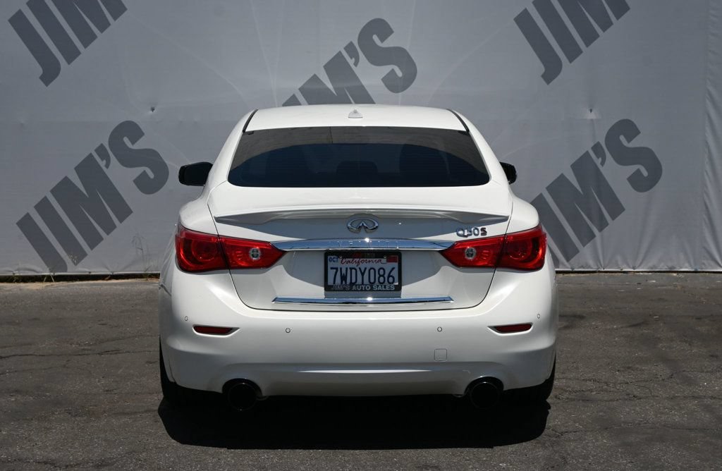 Used 2016 INFINITI Q50 Red Sport 400 RWD image 6