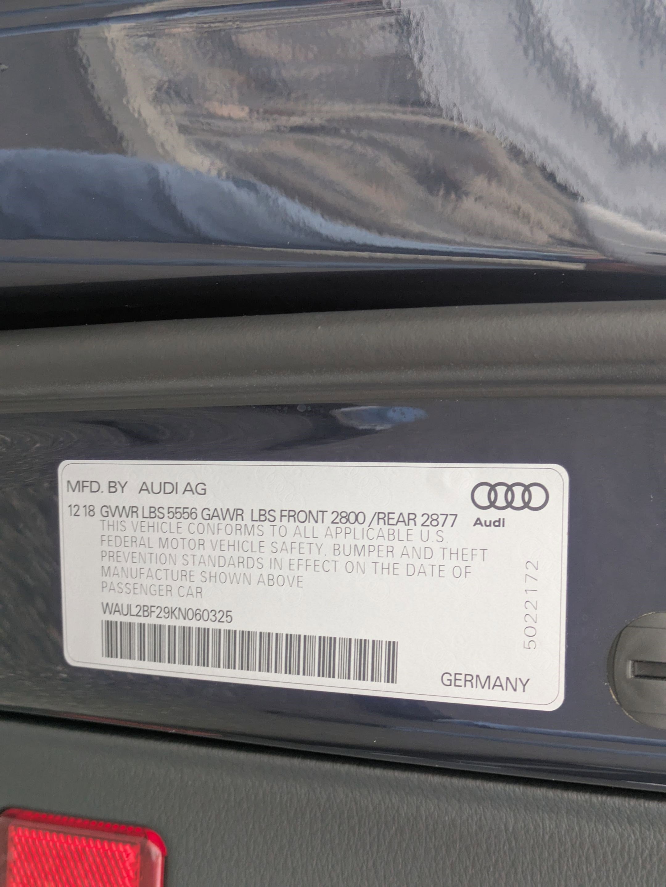 Used 2019 Audi A6 3.0T Premium Plus w/ Premium Plus Package AWD/4WD image 32