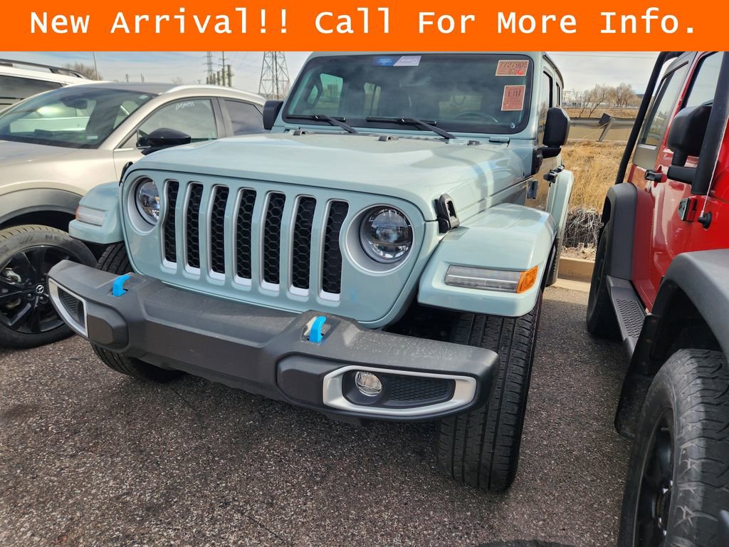 Used 2023 Jeep Wrangler Sahara 4xe w/ Cold Weather Group image 3