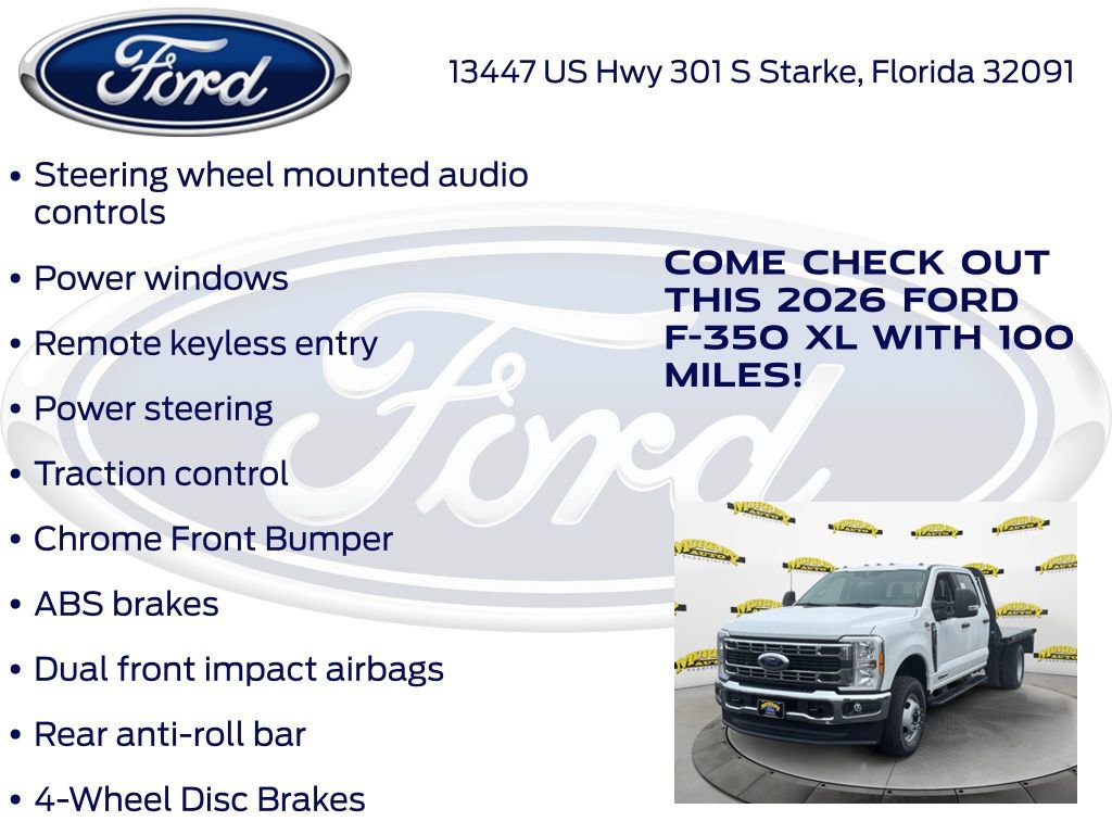 New 2026 Ford F350 XL w/ XL Chrome Package image 25