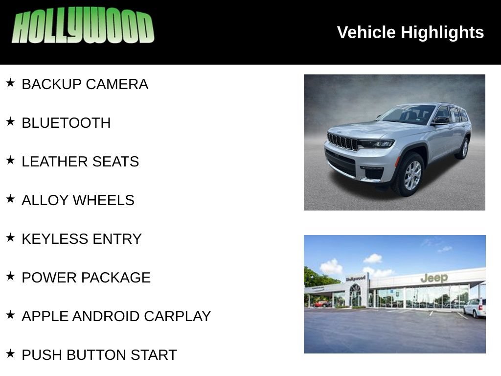 Used 2024 Jeep Grand Cherokee L Limited RWD image 3
