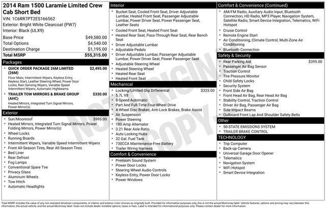 Used 2014 RAM 1500 Limited image 61