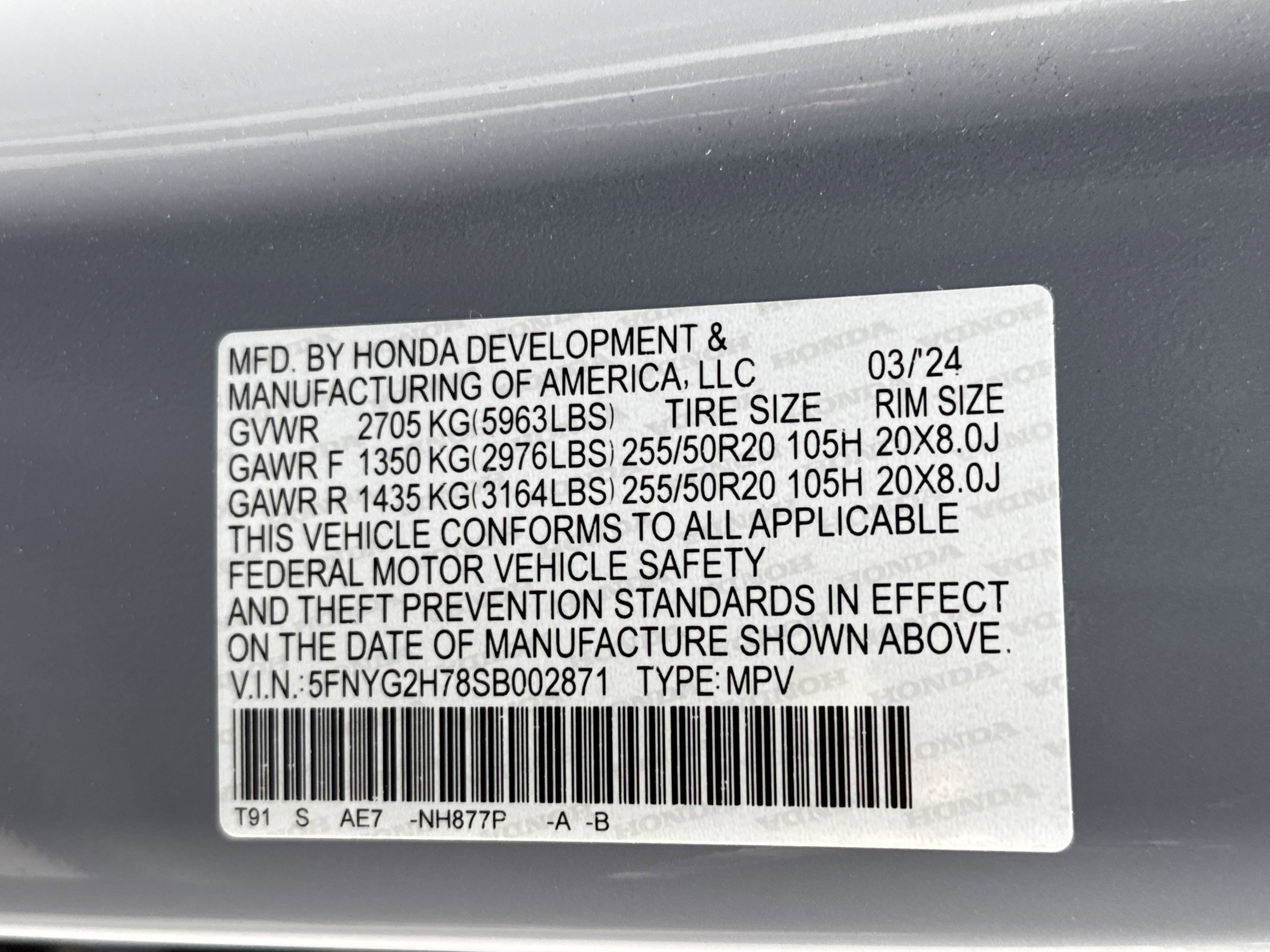 Used 2025 Honda Pilot Touring image 37