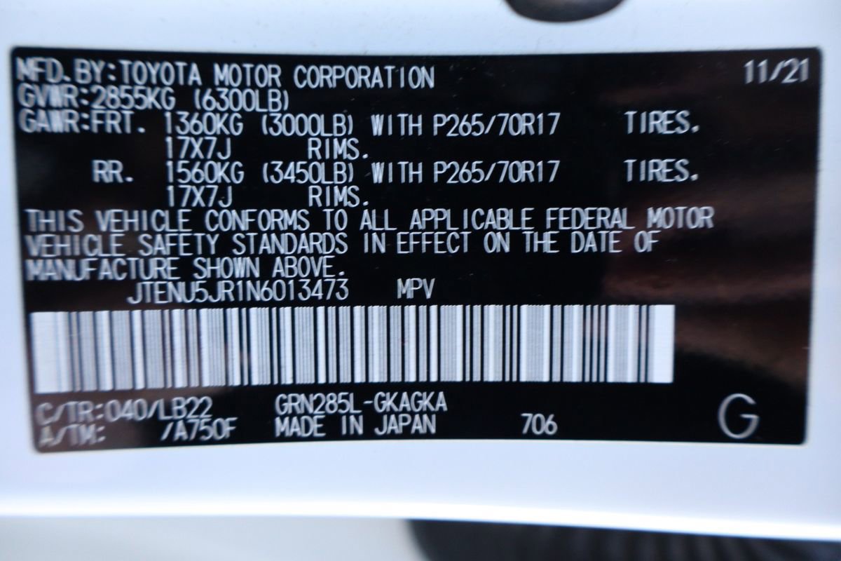 Used 2022 Toyota 4Runner SR5 Premium image 46