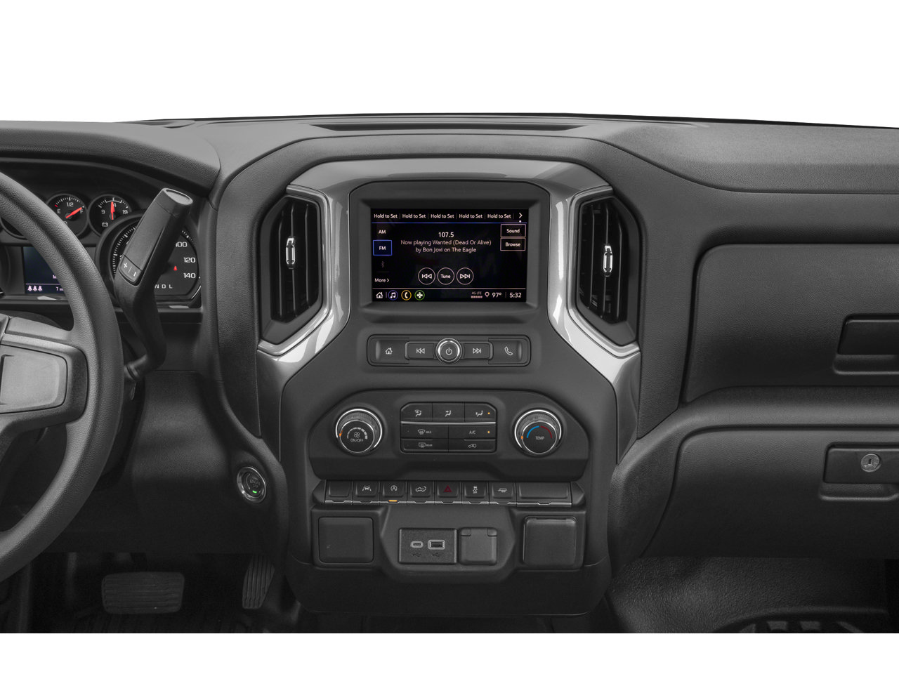 New 2026 Chevrolet Silverado 1500 Custom w/ Turbomax Blackout Package AWD/4WD image 33