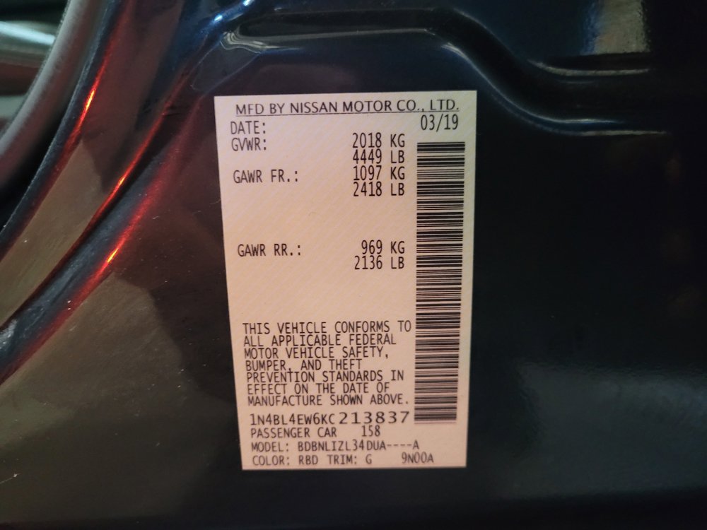 Used 2019 Nissan Altima 2.5 SL AWD/4WD image 33