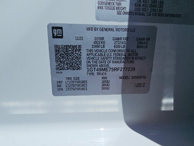 Used 2024 GMC Sierra 2500 SLE w/ SLE Value Package; AWD/4WD image 43