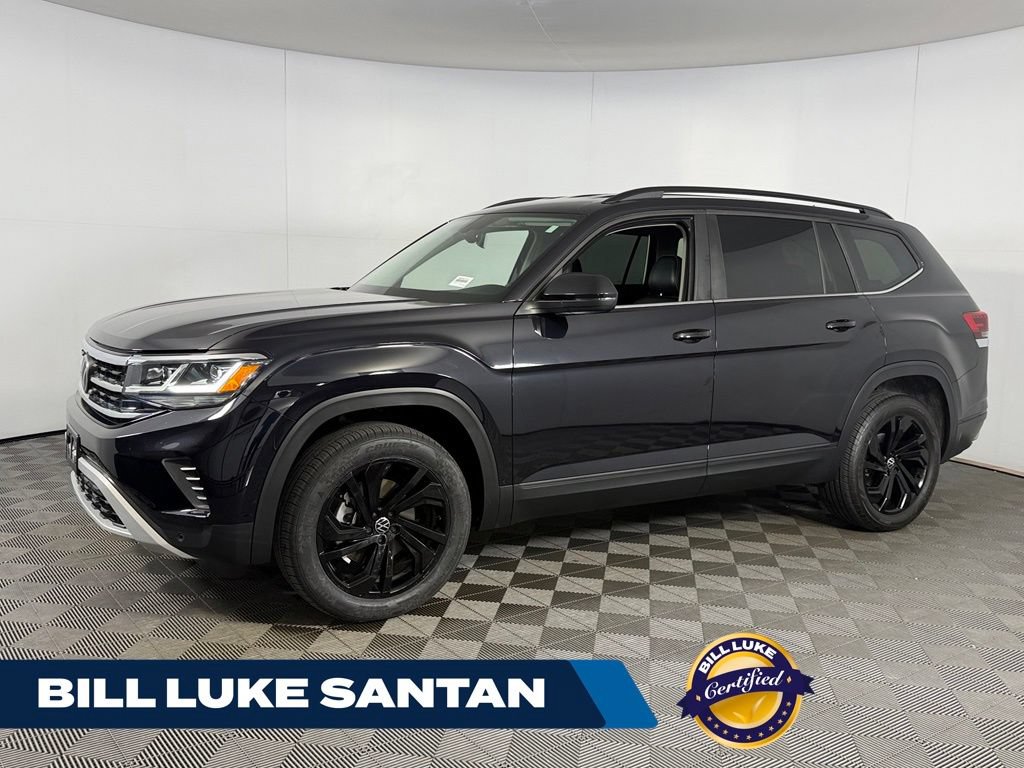 Used 2023 Volkswagen Atlas SE w/ Black Wheel Package FWD image 1