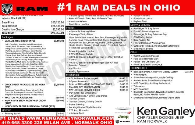 New 2027 RAM 5500 4x4 Crew Cab w/ Laramie Trim Package image 14