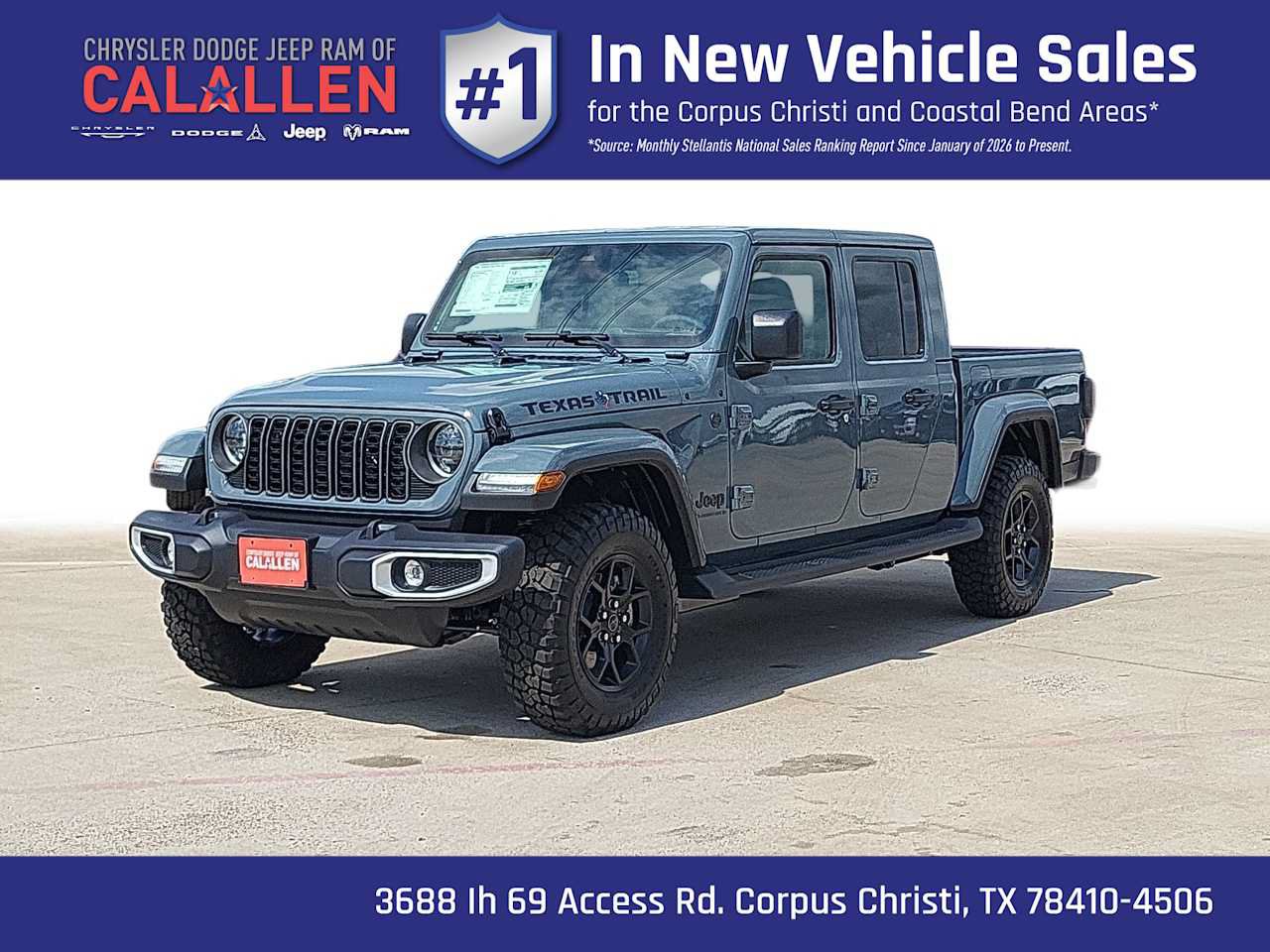 New 2026 Jeep Gladiator Sport