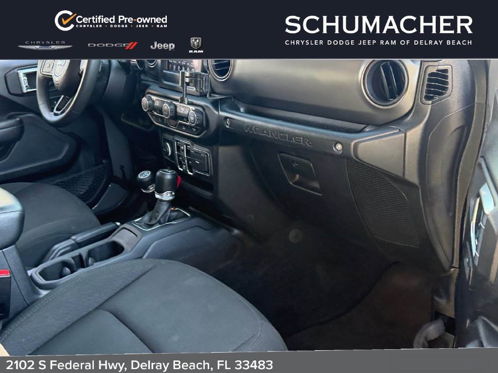 Certified 2023 Jeep Wrangler Unlimited Sport AWD/4WD image 14