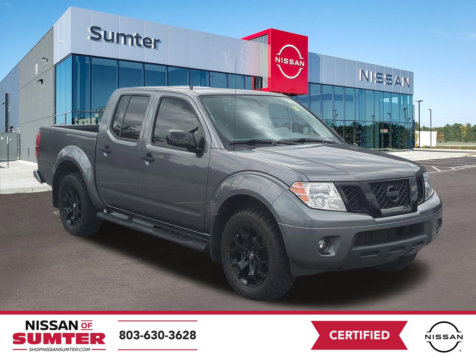 Certified 2021 Nissan Frontier SV w/ Midnight Edition Floor Mats AWD/4WD image 1