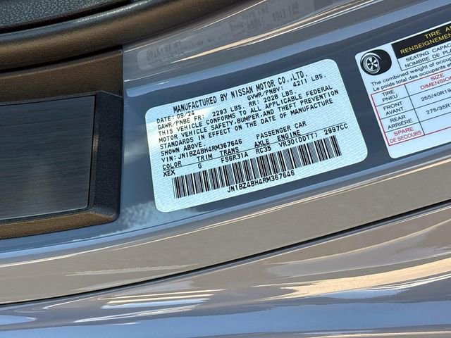 Used 2024 Nissan Z Performance w/ Floor Mat Package RWD image 28