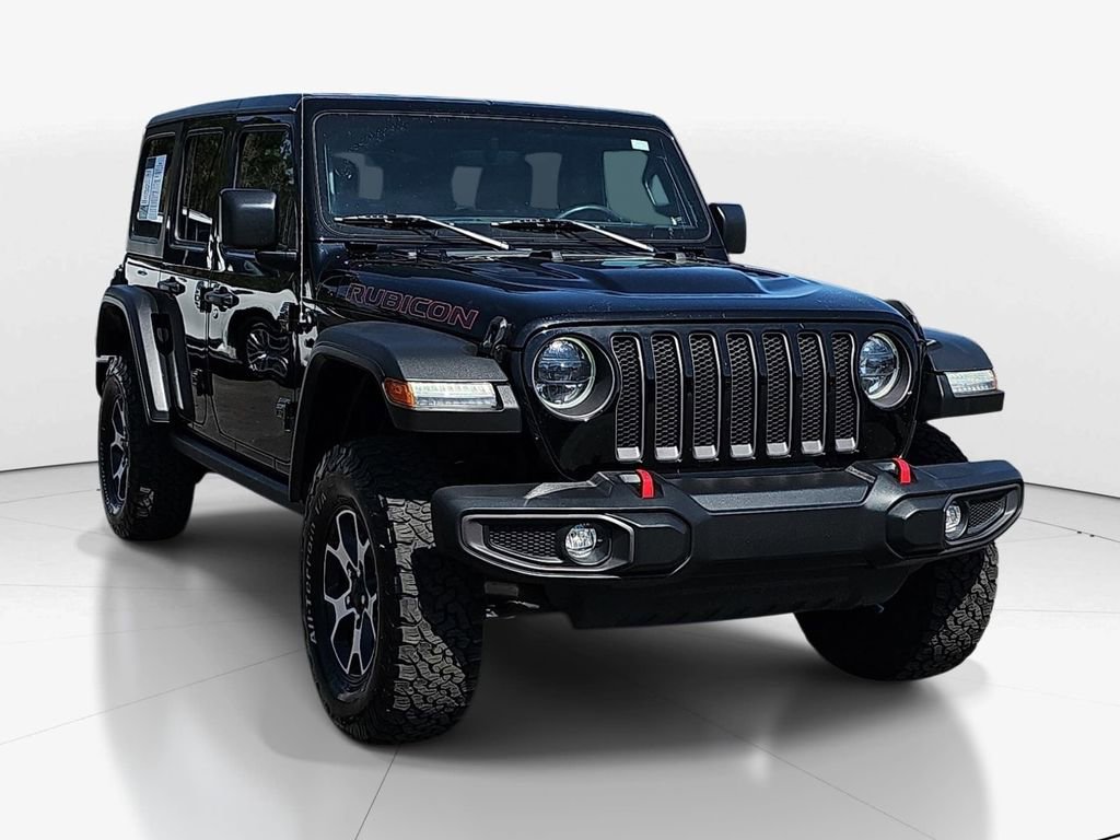 Used 2023 Jeep Wrangler Unlimited Rubicon w/ LED Lighting Group image 2