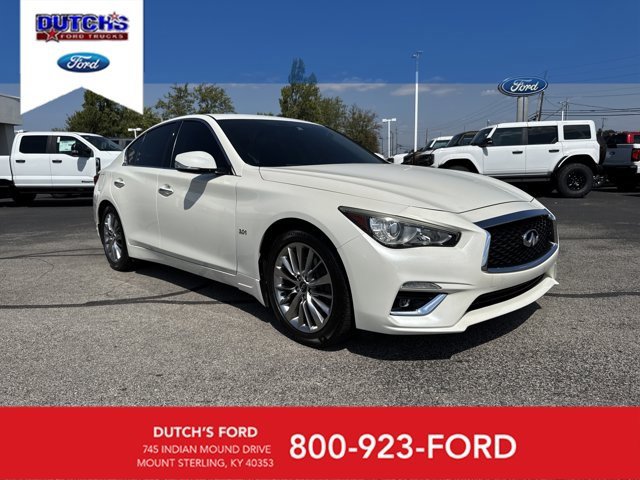 Used 2018 INFINITI Q50 Luxe w/ Essential Package (3.0T Luxe)