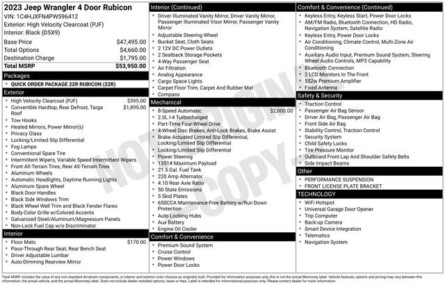 Used 2023 Jeep Wrangler Unlimited Rubicon image 15