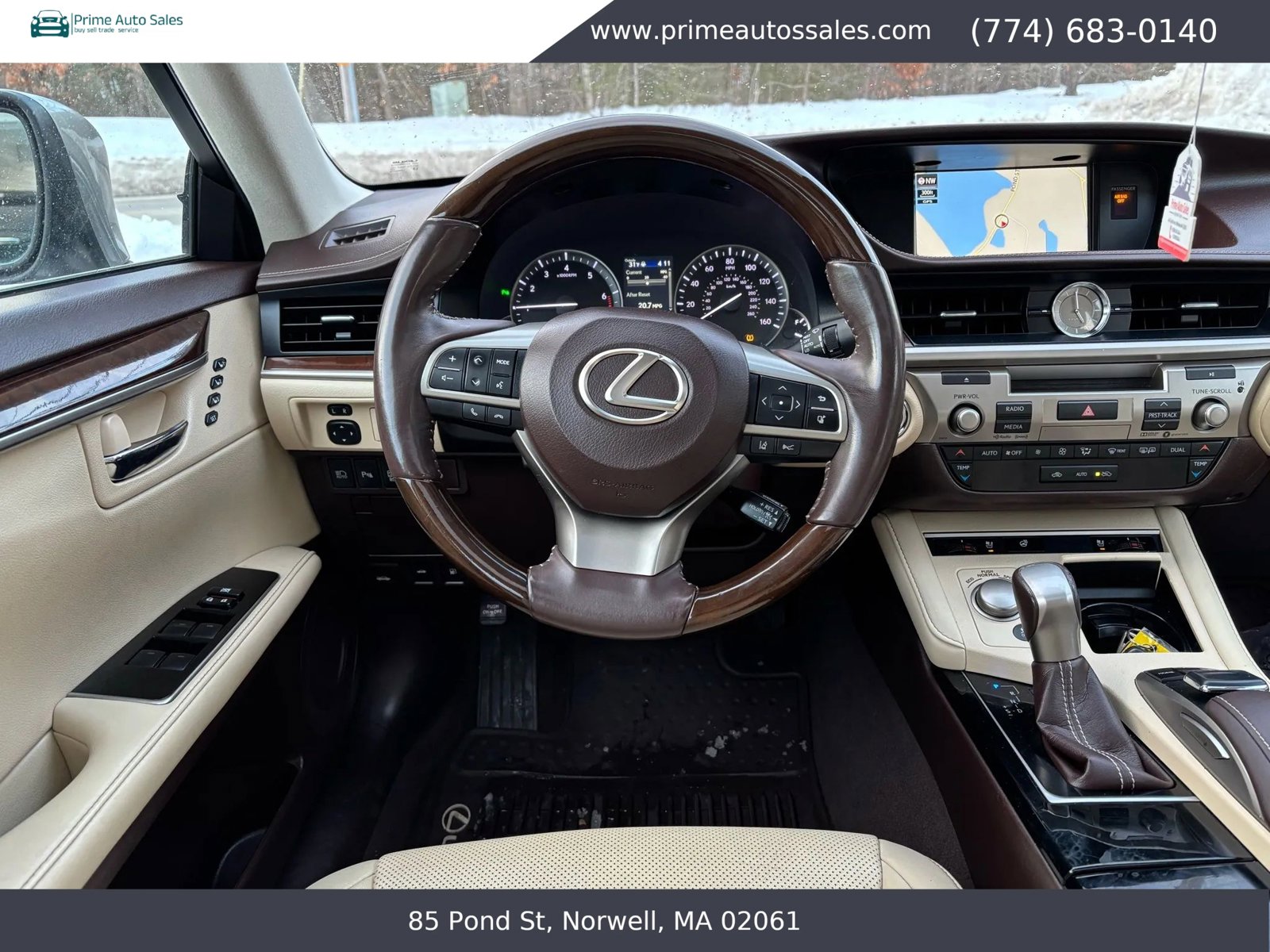 Used 2017 Lexus ES 350 w/ Navigation System Package image 12