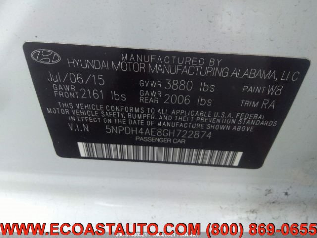 Used 2016 Hyundai Elantra SE w/ Option Group 02 FWD image 10