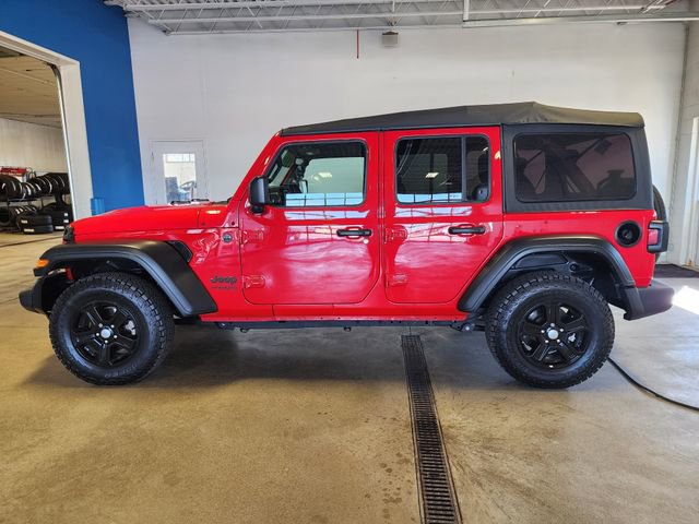 Used 2022 Jeep Wrangler Unlimited Sport image 1
