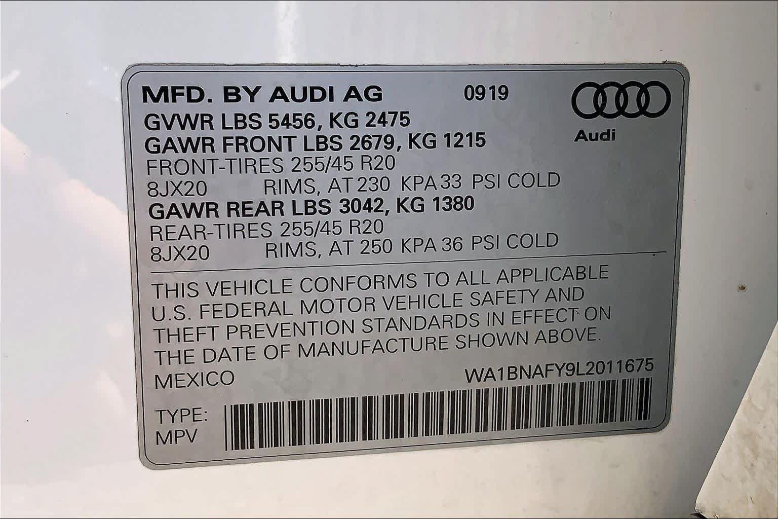 Used 2020 Audi Q5 2.0T Premium Plus w/ Premium Plus Package AWD/4WD image 35
