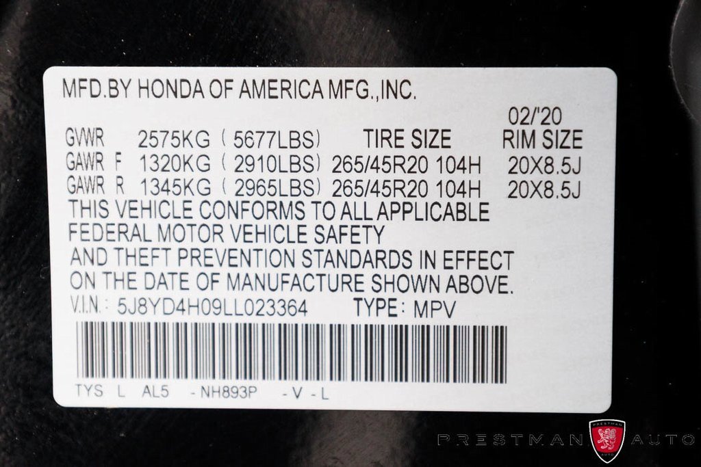 Used 2020 Acura MDX A-Spec image 49