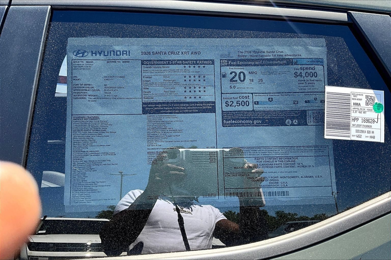 New 2026 Hyundai Santa Cruz XRT AWD/4WD image 17