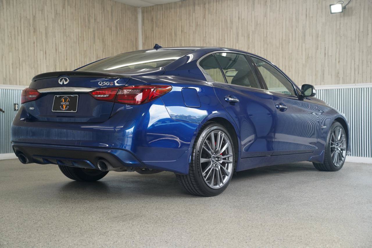 Used 2019 INFINITI Q50 Red Sport 400 w/ Proactive Package AWD/4WD image 10
