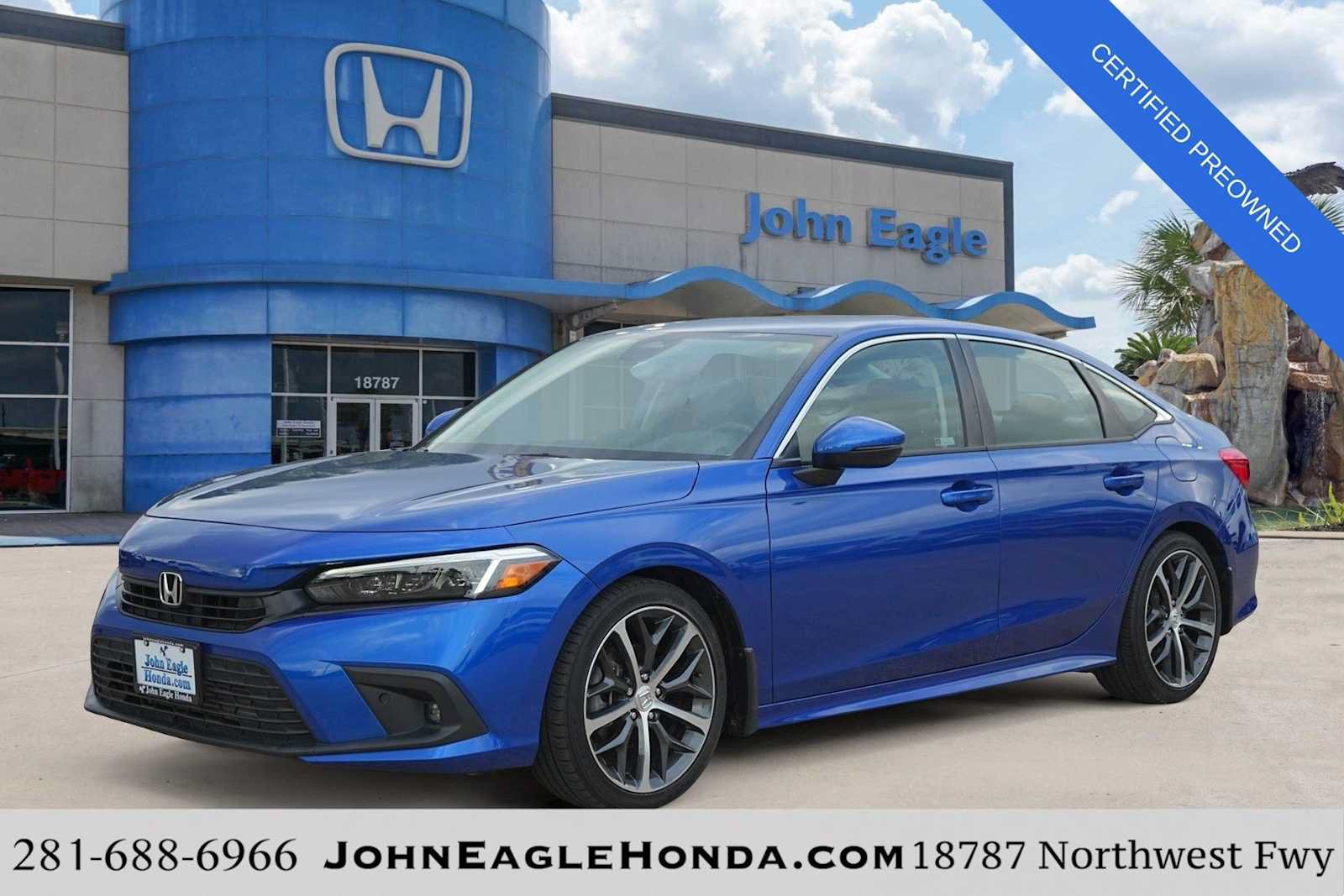 Certified 2024 Honda Civic Touring