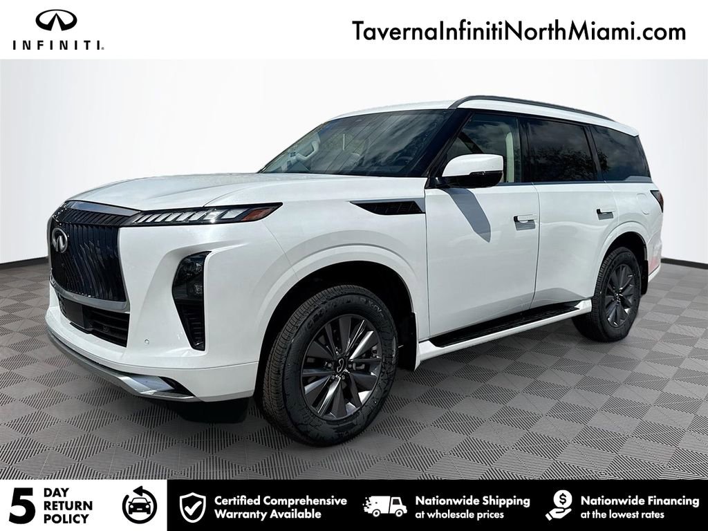 New 2026 INFINITI QX80 Pure w/ Cargo Package