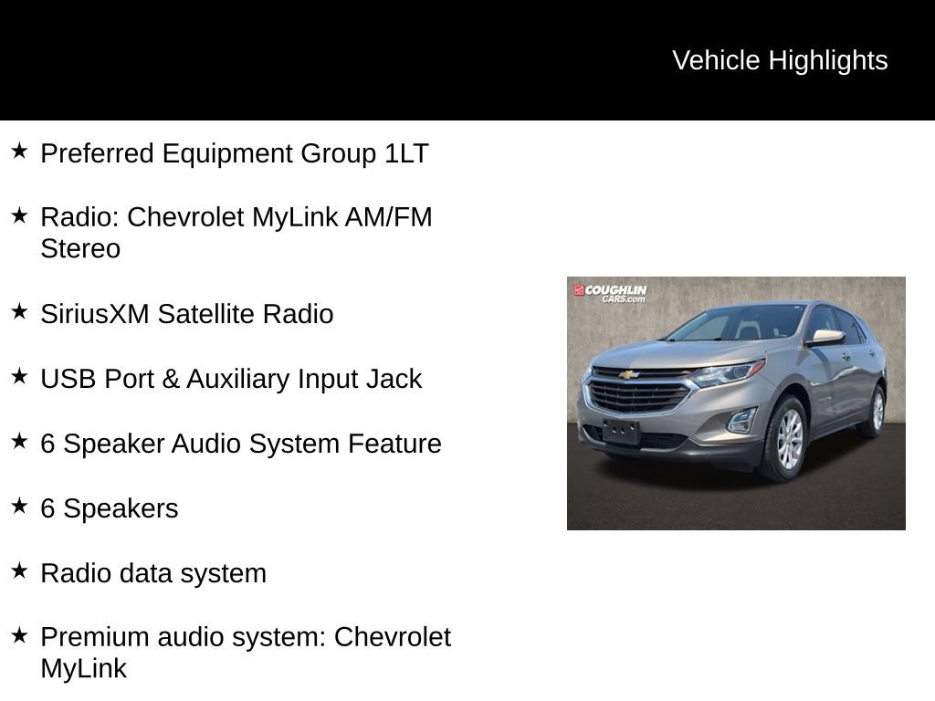 Used 2018 Chevrolet Equinox LT FWD image 2
