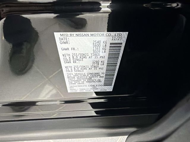 New 2026 Nissan Murano Platinum w/ Cargo Package image 16