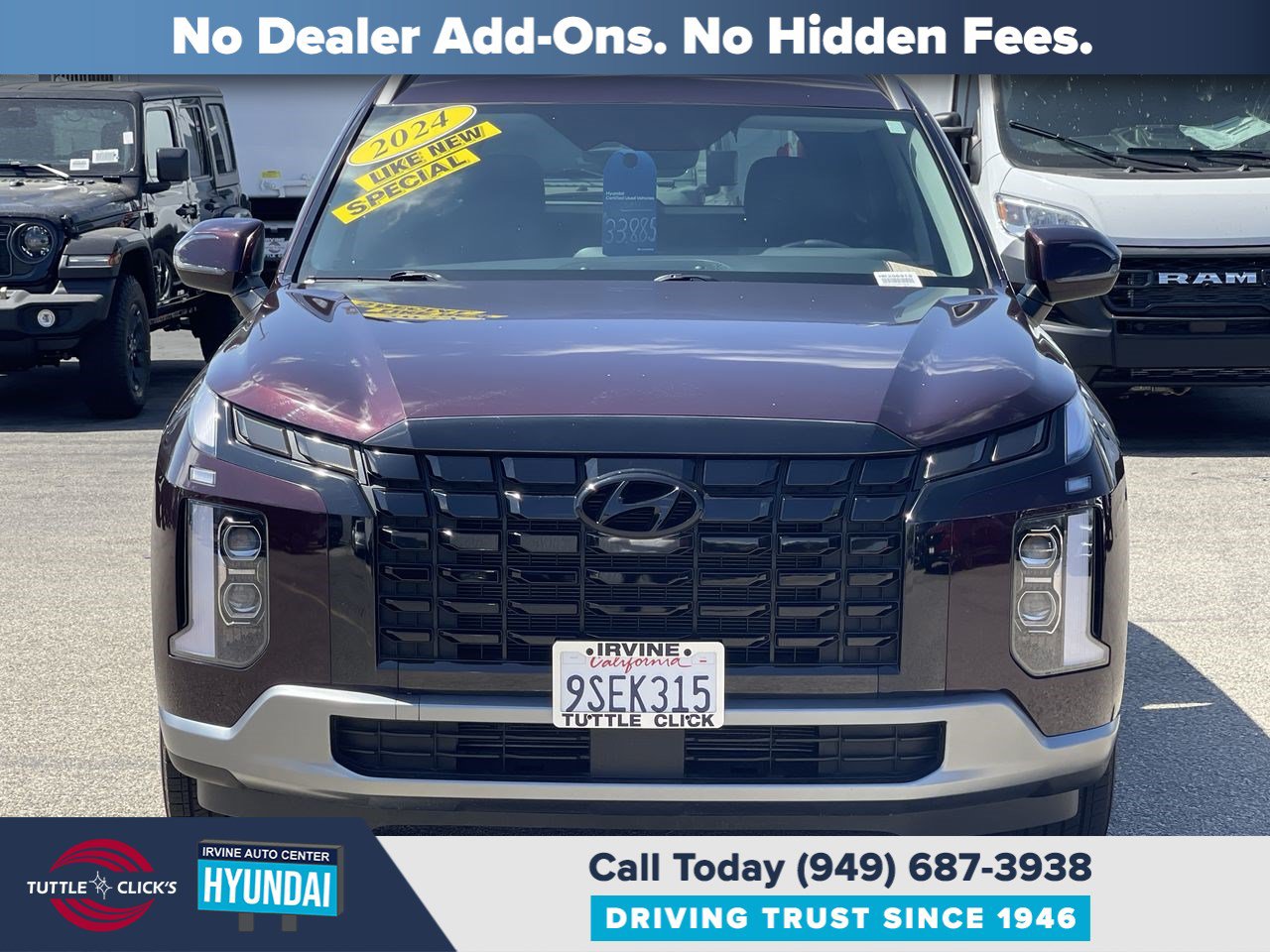 Certified 2024 Hyundai Palisade SEL FWD image 2