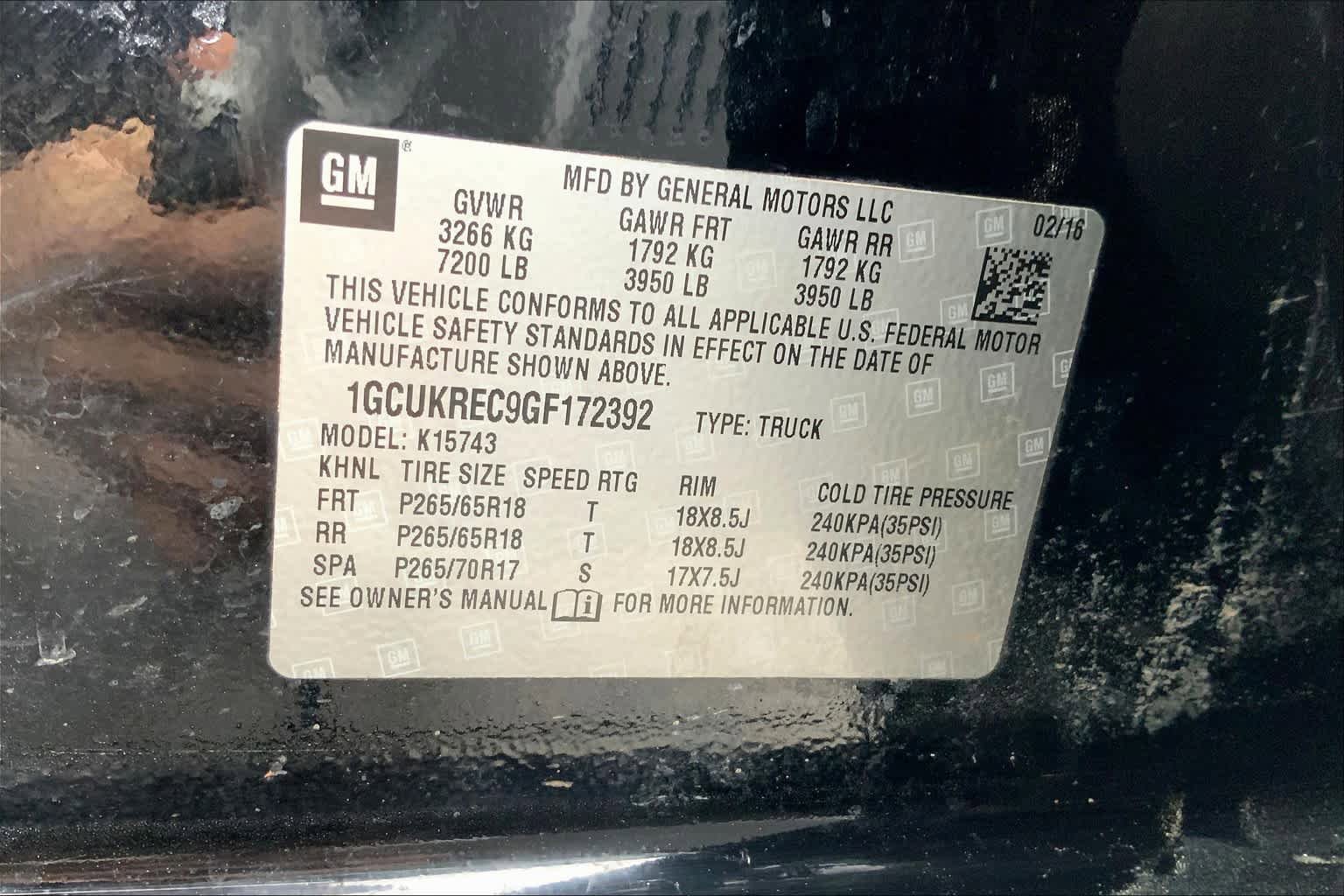 Used 2016 Chevrolet Silverado 1500 LT w/ All Star Edition image 34